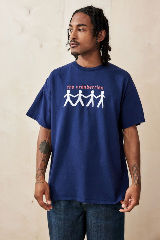 Basic Pleasure Mode Navy The Cranberries T-Shirt #1