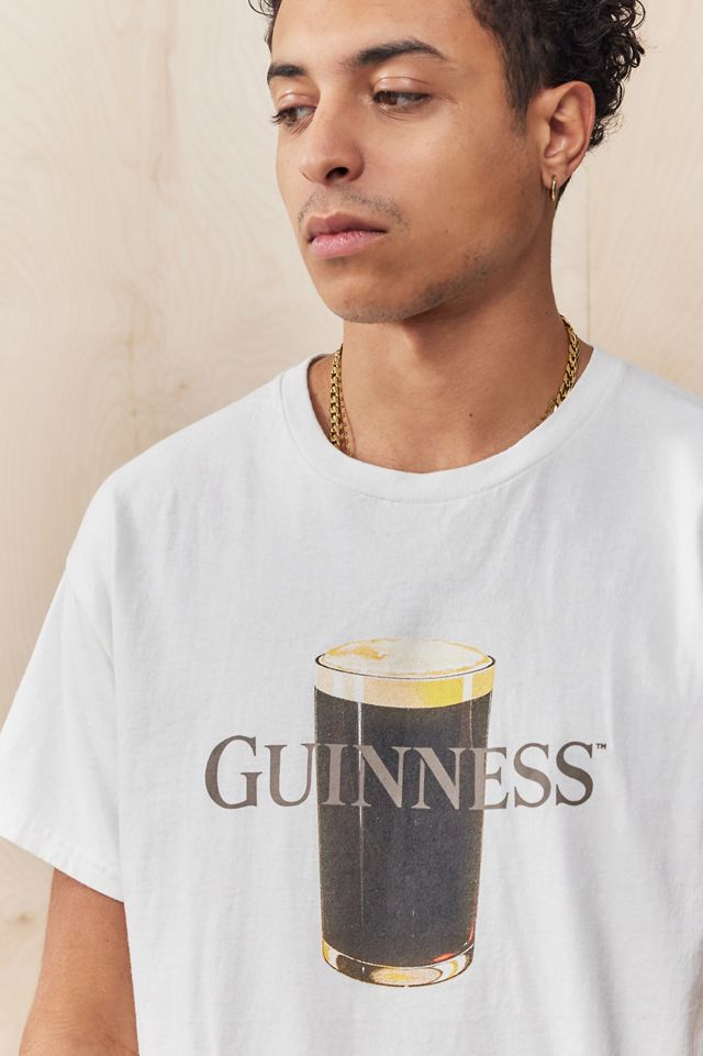 Basic Pleasure Mode UO Exclusive White Guinness T-Shirt #3