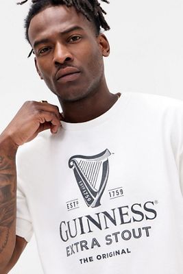 Basic Pleasure Mode UO Exclusive White Harp Guinness T-Shirt