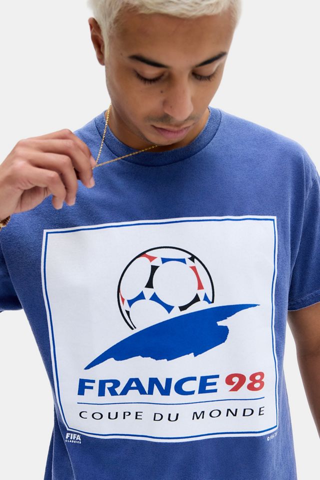 UO Navy Frankreich 98 T-Shirt #1
