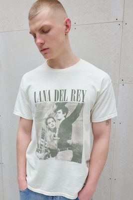 UO Ecru Lana Del Rey T-shirt graphique