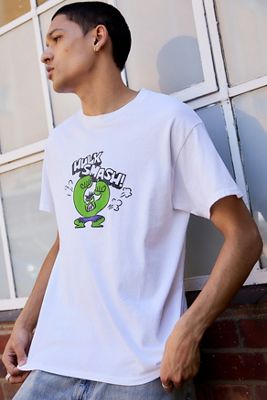 Camiseta UO Blanca Hulk Smash