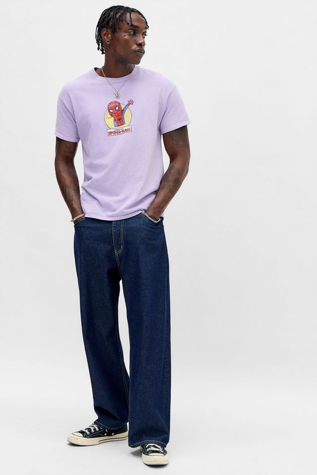 UO Purple Spiderman Hi T-Shirt #1