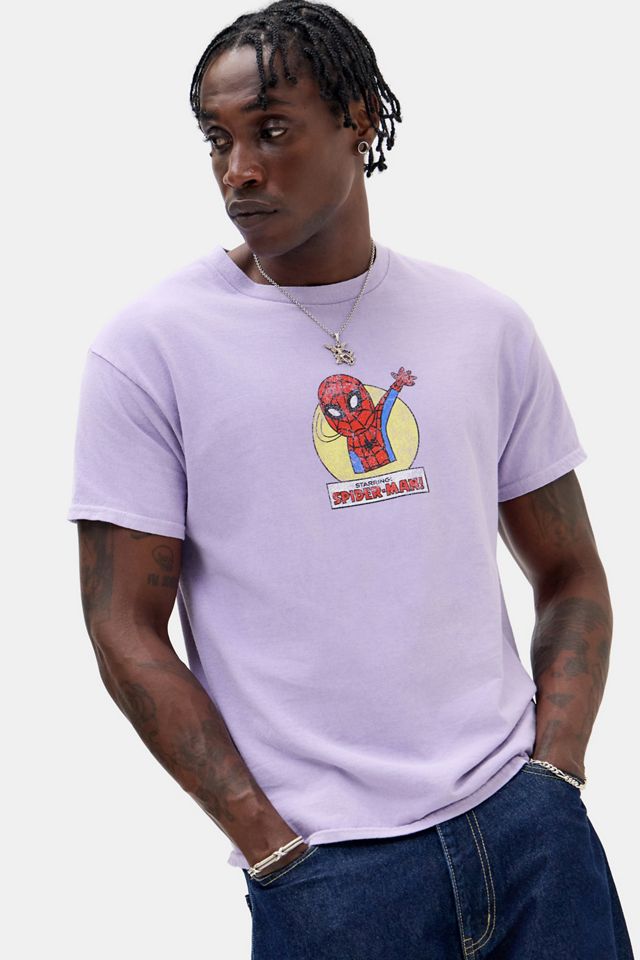 UO Purple Spiderman Hi T-Shirt #2