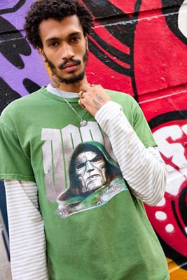 UO Green Dr. Doom Relaxed Graphic Tee
