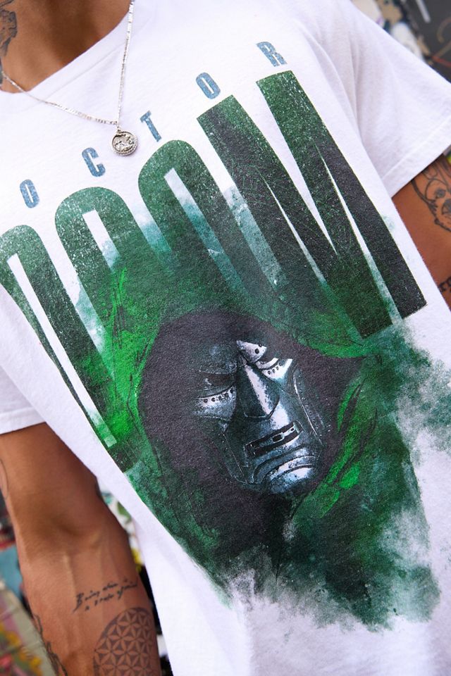UO White Dr. Doom Relaxed Graphic Tee #2