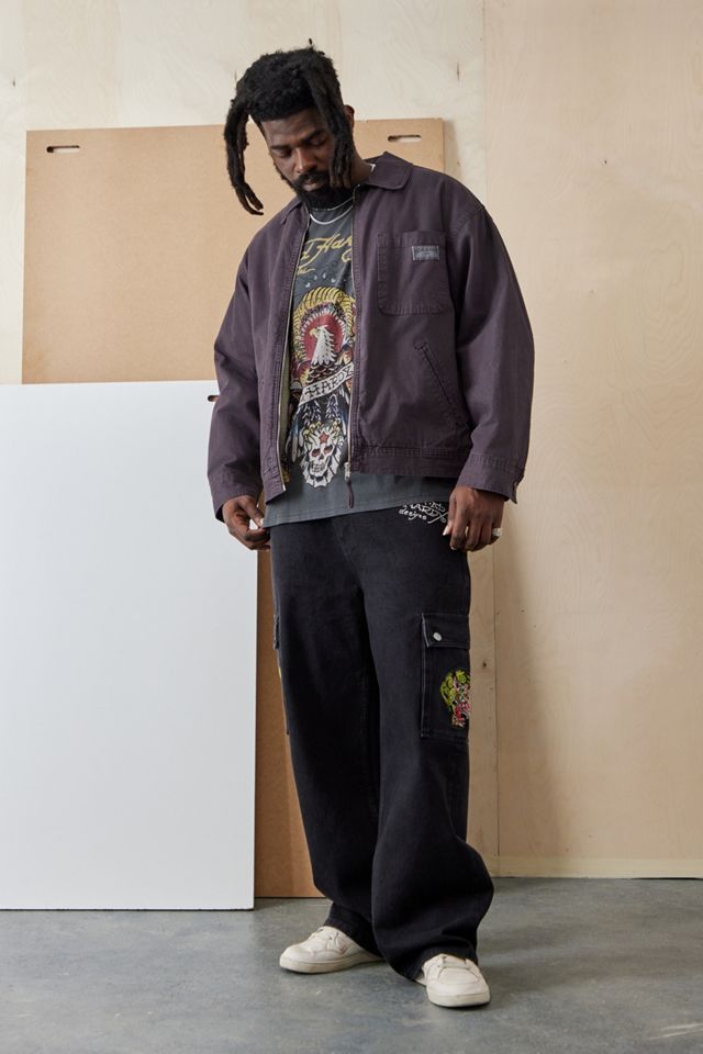 Ed Hardy UO Exclusive – T-Schirt „Giant Defender“ #1