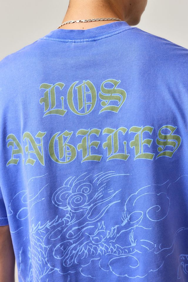 T-shirt universitaire vintage bleu Ed Hardy UO Exclusive #3
