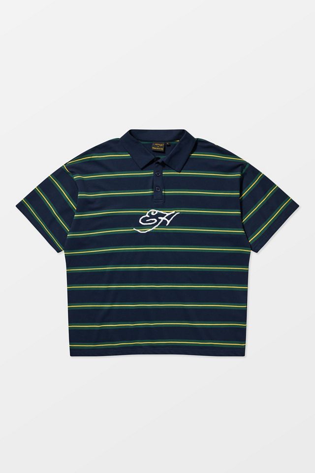 Ed Hardy UO Exclusive Navy Rose Stripe Top #6