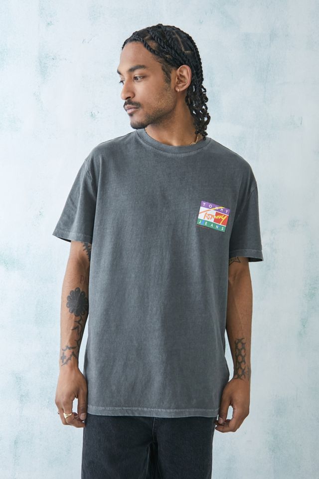 Tommy Hilfiger T-shirt nera Pop Flag  #1