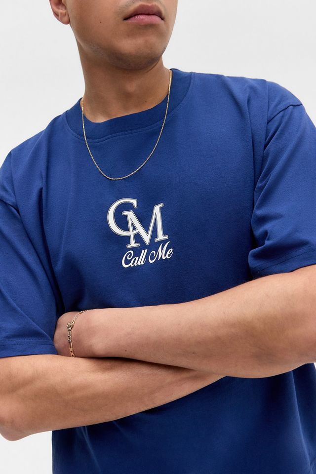UO Navy Heavy Call Me T-Shirt #2