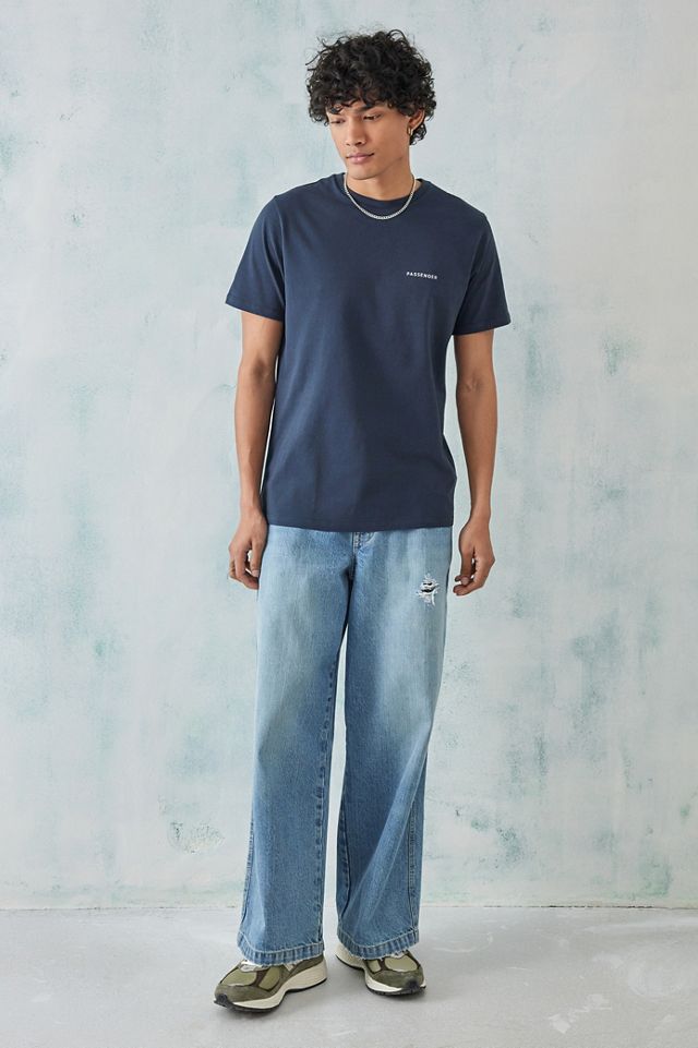 Camiseta Passenger Deep Navy hecha para itinerancia #2