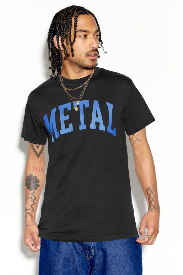 KERRANG! Acid Black Metal T-Shirt | Urban Outfitters UK