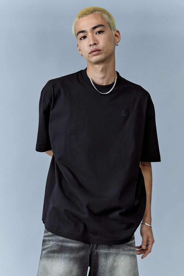 Diesel Black T-Boggy-Megoval-D T-Shirt #1