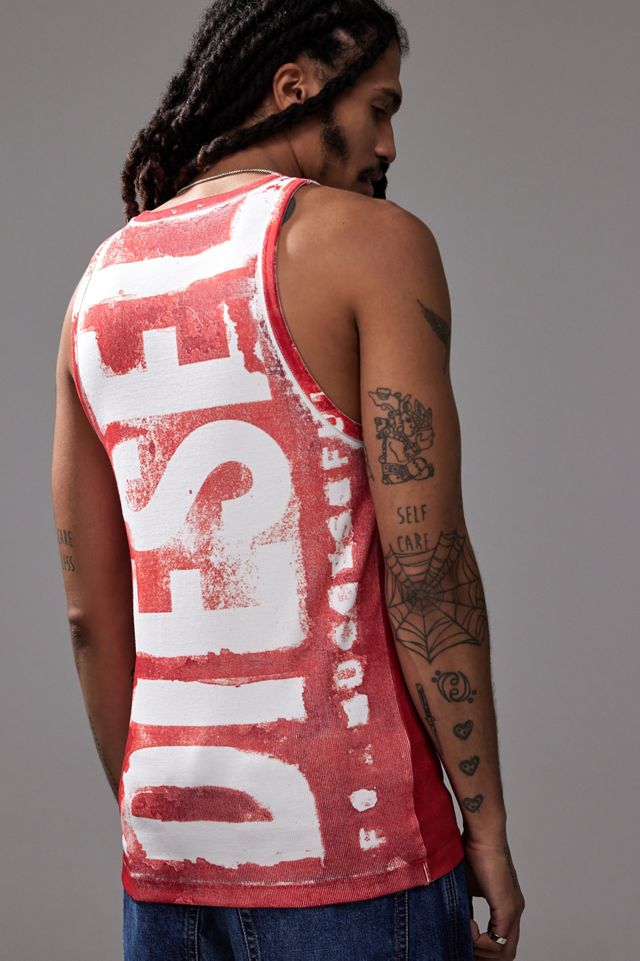 Diesel Red T-Lift-Bis Tank Top #1