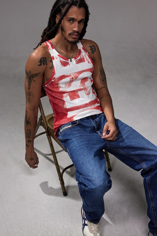 Diesel Red T-Lift-Bis Tank Top #2