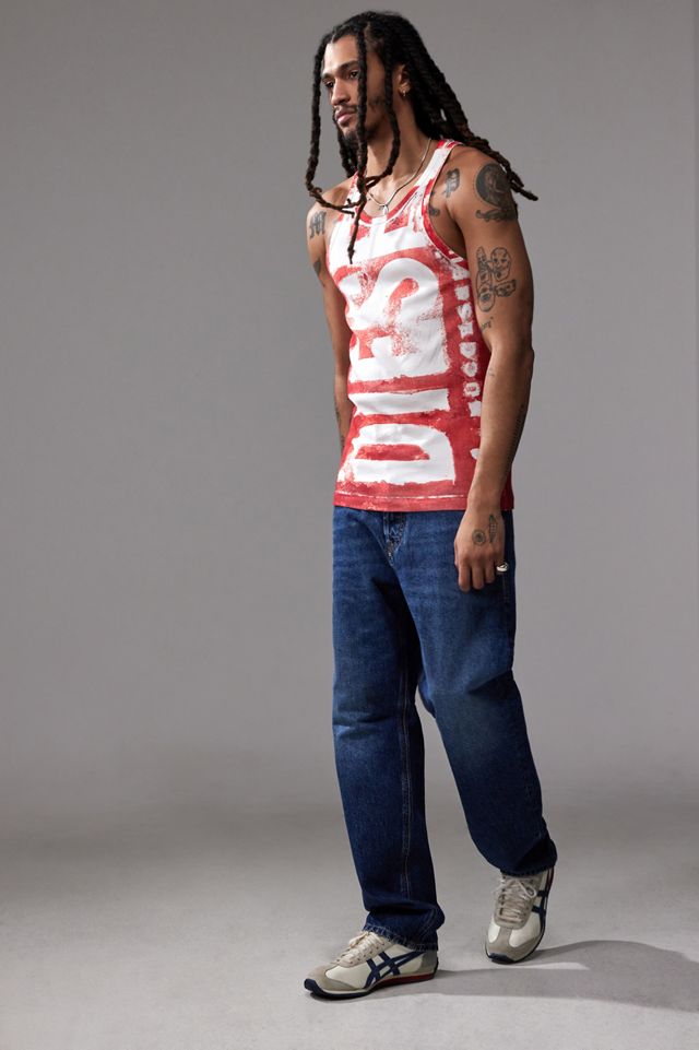 Diesel Red T-Lift-Bis Tank Top #4