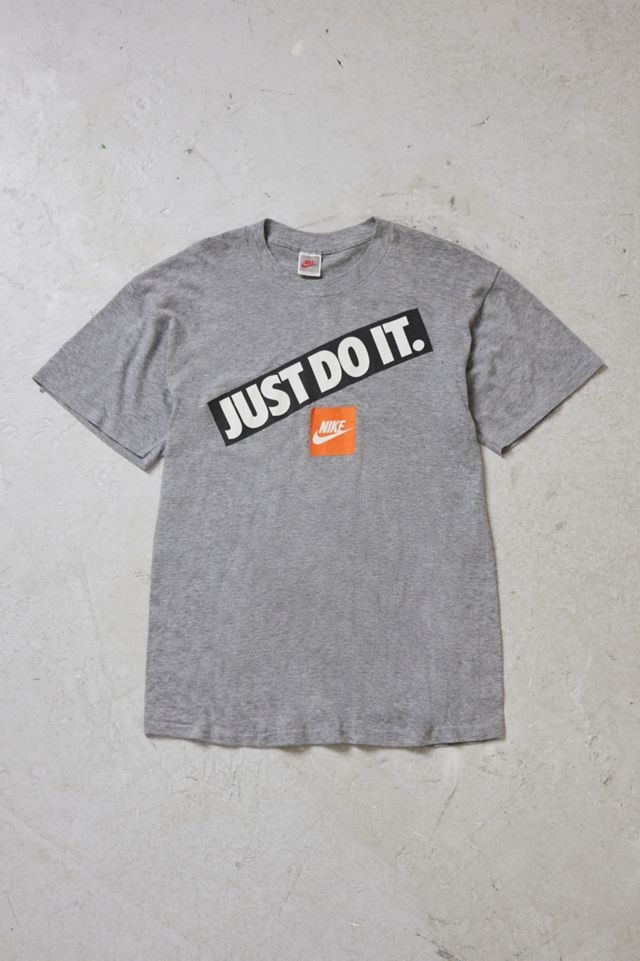 Nike just do outlet it grey t shirt