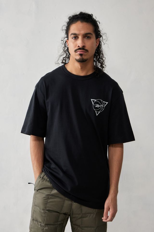 Reebok t deals shirt black