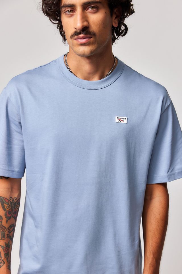 Reebok Blaues Vintage Court T-Shirt #1