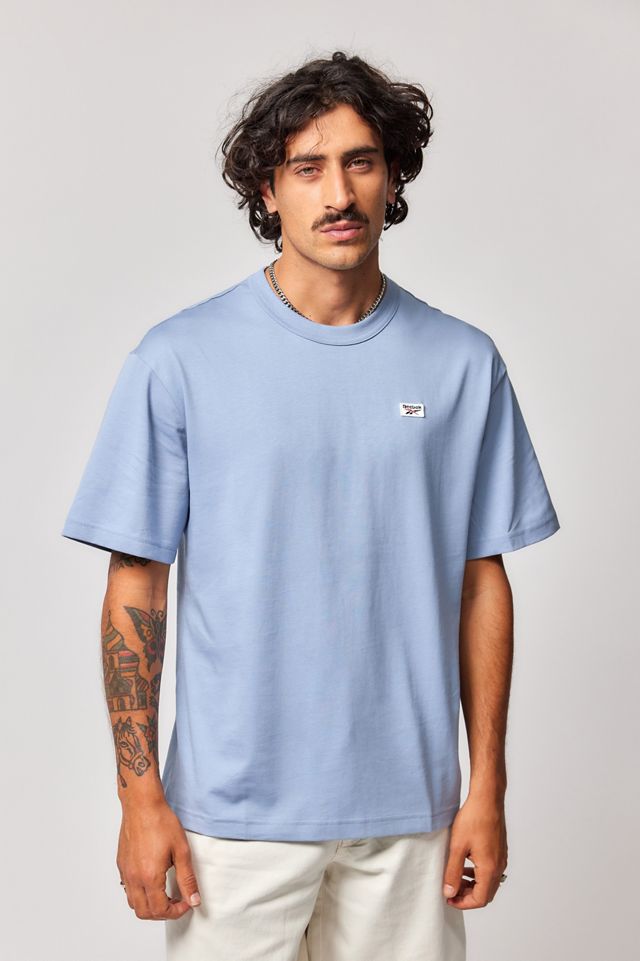 Reebok Blaues Vintage Court T-Shirt #2