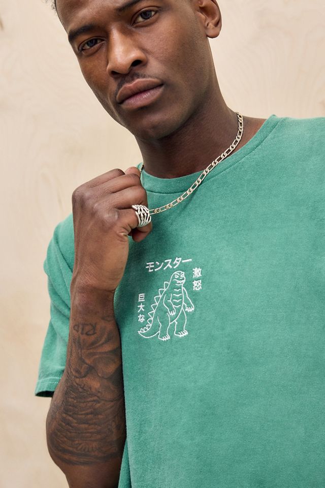UO Godzilla Embroidered T-Shirt #2