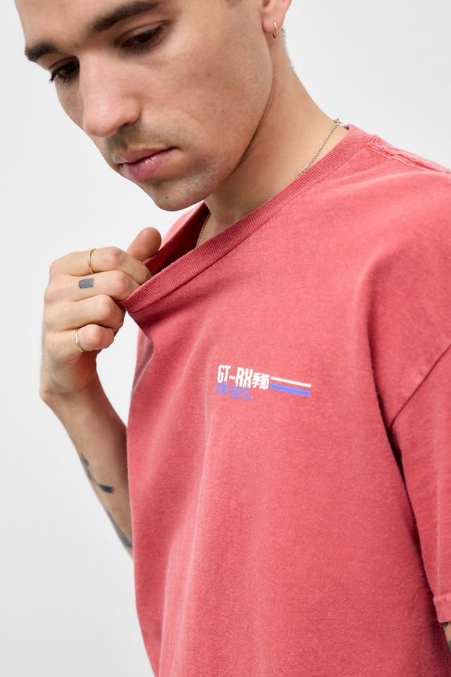 UO Rotes Japanisches Auto T-Shirt #3