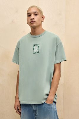 UO Green Japanese Kitty T-Shirt