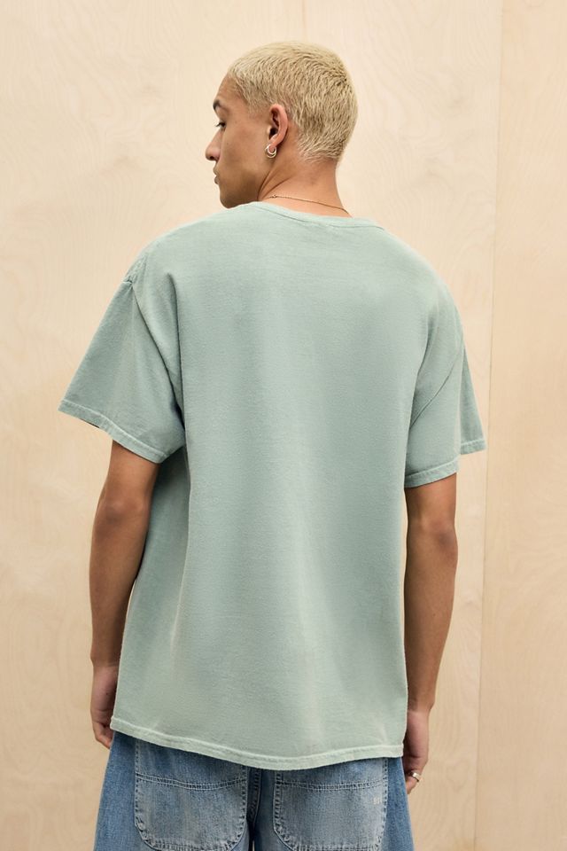 UO Green Japanese Kitty T-Shirt #3