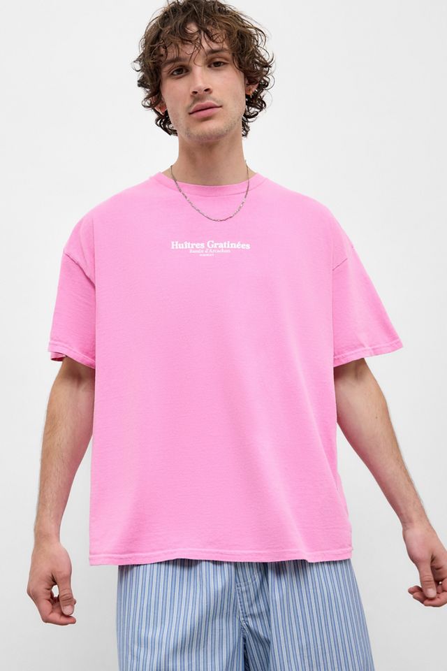 T-shirt rose huître UO #1