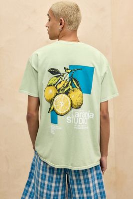 UO Grün Laranja T-Shirt