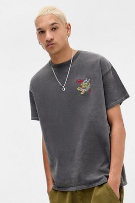 UO Tokyo Dragon Embroidered Motif T-Shirt