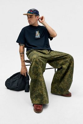 UO Black Waterfall T-Shirt