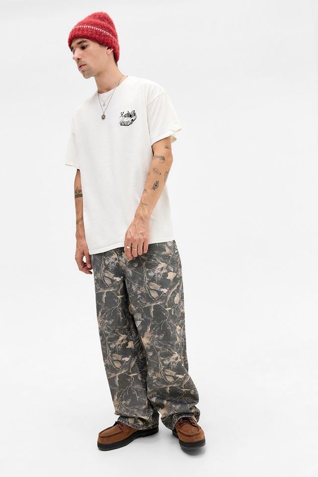 UO Ecru Car Embroidered T-Shirt #2