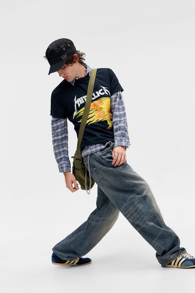 T-shirt Metallica noir délavé UO #5