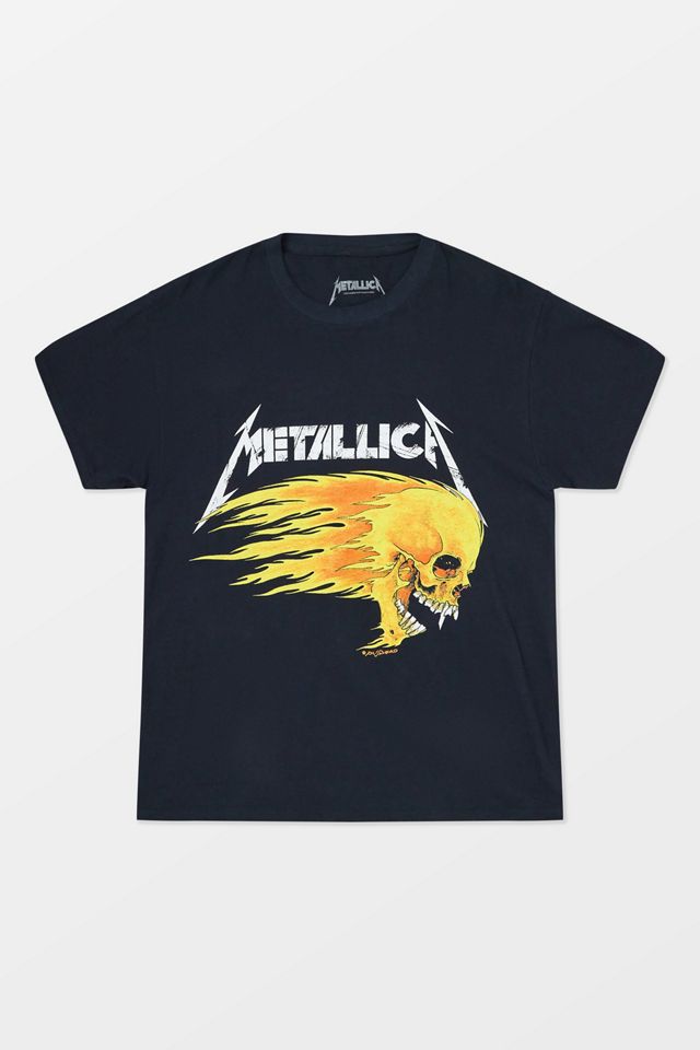 T-shirt Metallica noir délavé UO #6