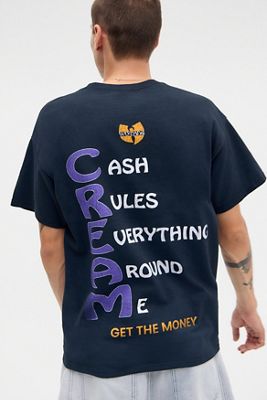 UO Washed Black Wu-Tang T-Shirt