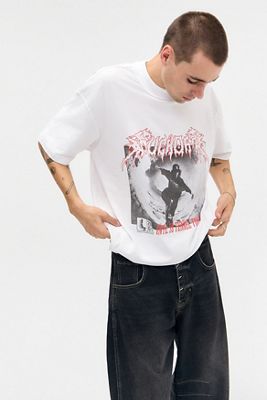 UO Weißes Surf T-Shirt