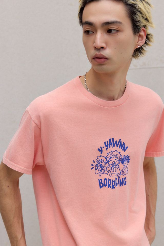 UO Orange Yawn Skate T-Shirt #2