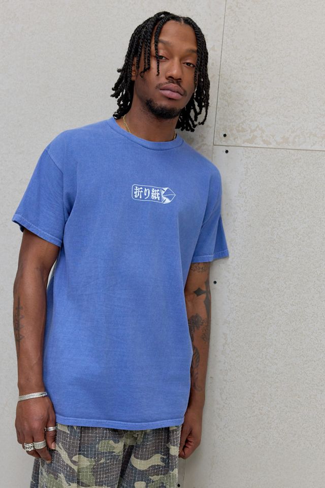 Camiseta UO Pez Origami Azul #1