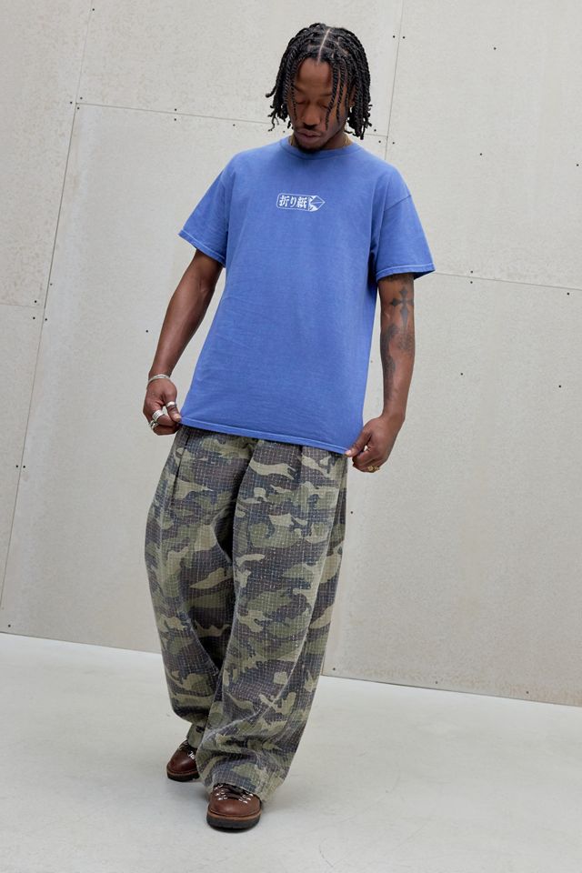 Camiseta UO Pez Origami Azul #3