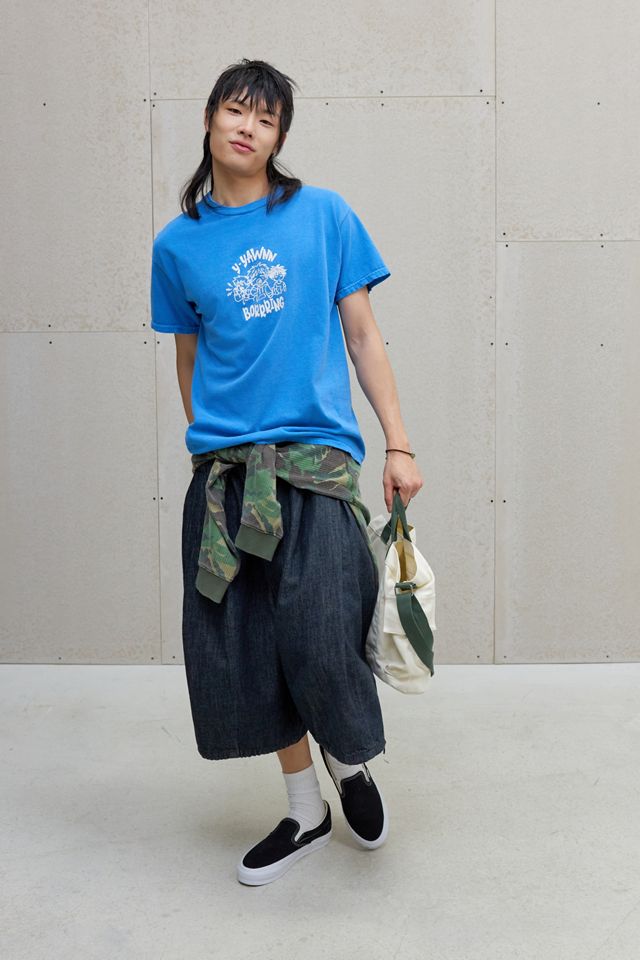 UO Blue Yawn Skate T-Shirt #2