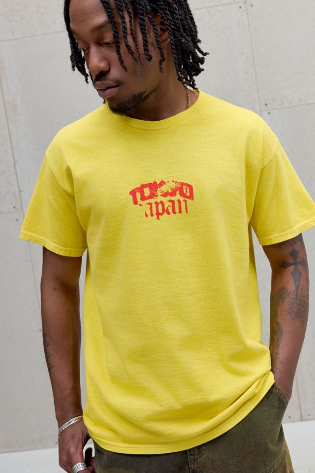 UO Yellow Tokyo Dragon T-Shirt #1