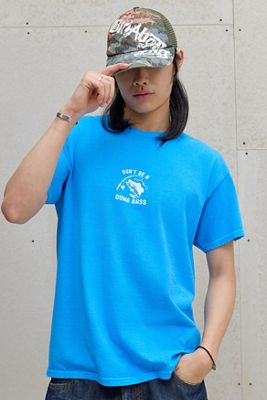 UO Blaues "Don't Be A Bass" T-Shirt