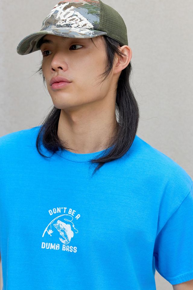 UO Blue Don't Be A Bass T-Shirt #1