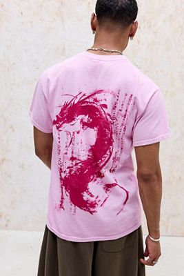 UO Gebürstetes Drachen-T-Shirt