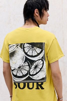 Camiseta UO Limón Agrio Amarillo