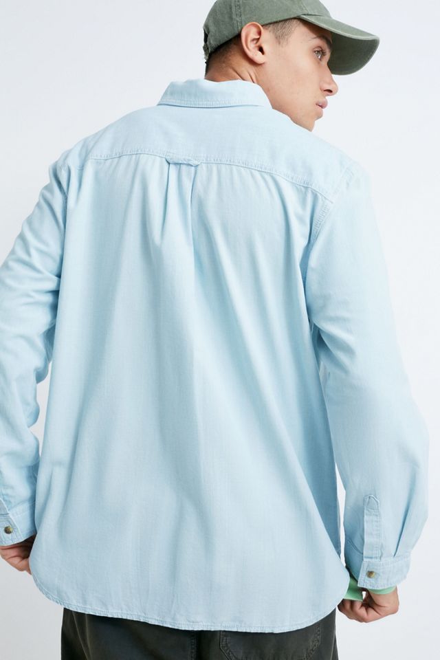 UO - Chemise manches longues boutonnée en denim  #3