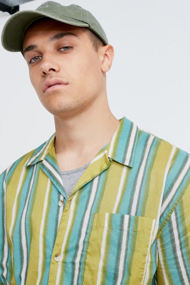 UO Breezy Stripe Short-Sleeve Shirt #3