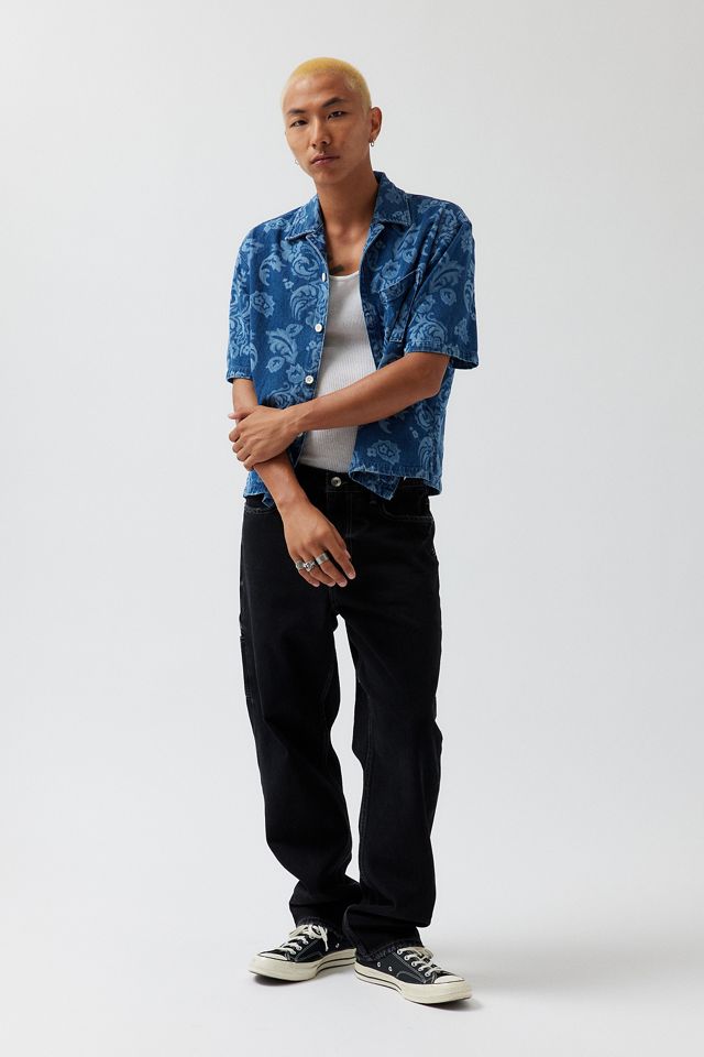 BDG Lucid Jacquard Denim Shirt #2